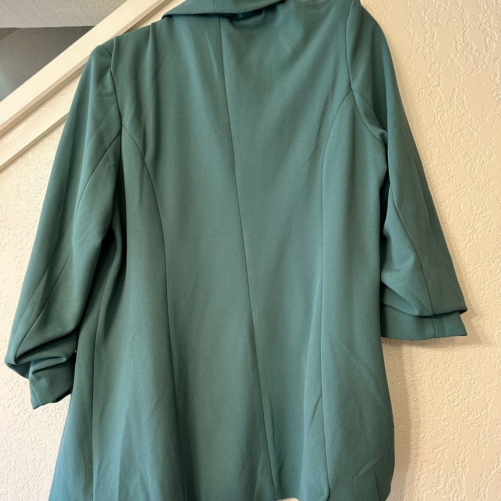 Fashion Nova Teal Women's Blazer - Picture 5 of 5